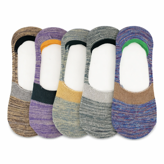 Pack 5 Calcetines Invisibles Hombre Diseño NW Confort Diario
