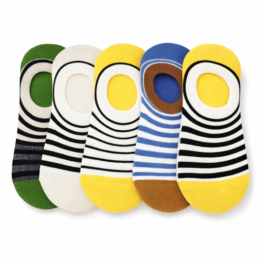 Pack 5 Calcetines Invisibles Mujer Diseño NW Confort Diario