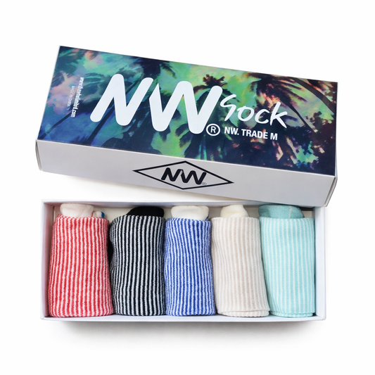Pack 5 Calcetines Tobillo Unisex Diseño NW Confort Diario