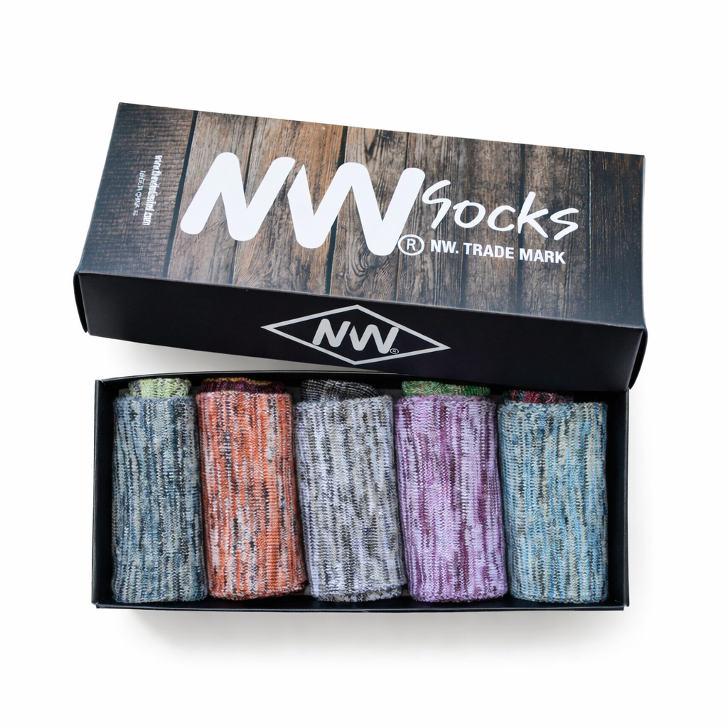 Pack 5 Calcetines Tobillo Hombre Diseño NW Confort Diario