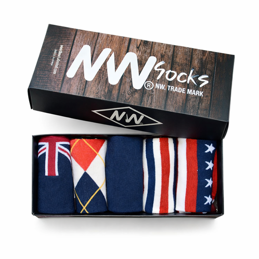 Pack 5 Calcetines Tobillo Hombre Diseño NW Confort Diario