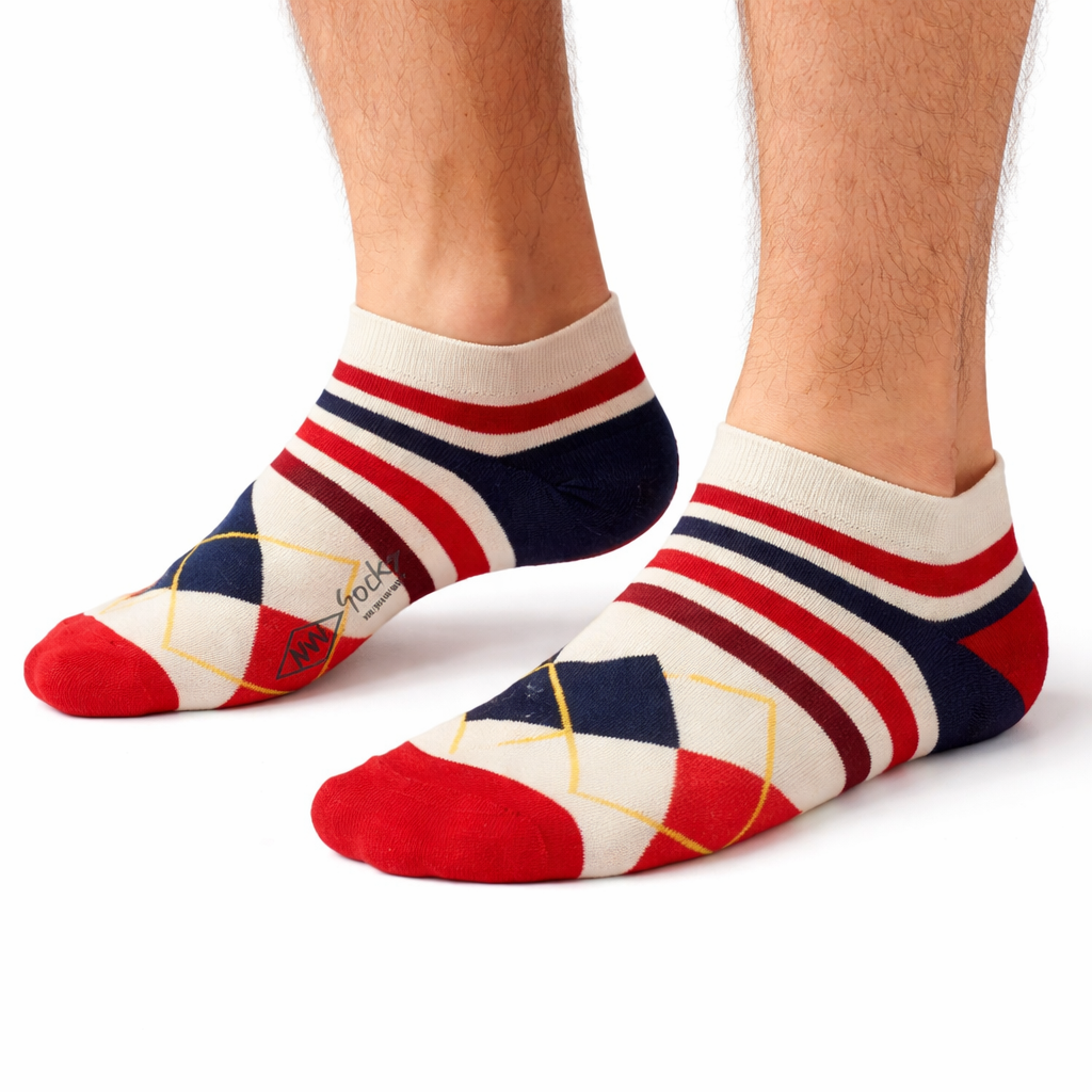 Pack 5 Calcetines Tobillo Hombre Diseño NW Confort Diario