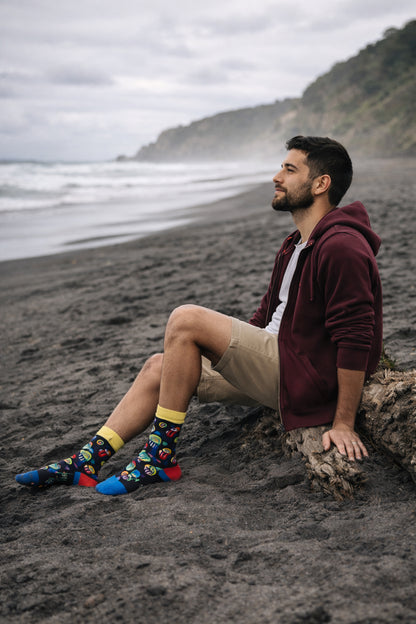 Pack 3 Calcetines con diseño NW modelo crew