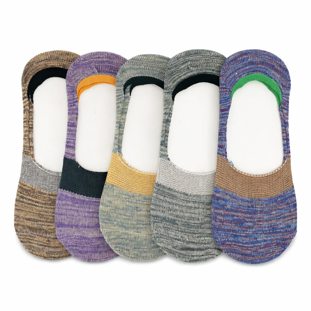 Pack 5 Calcetines Invisibles Hombre Diseño NW Confort Diario