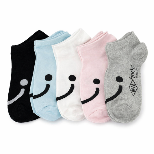 Pack 5 Calcetines Tobillo Unisex Diseño NW Confort Diario