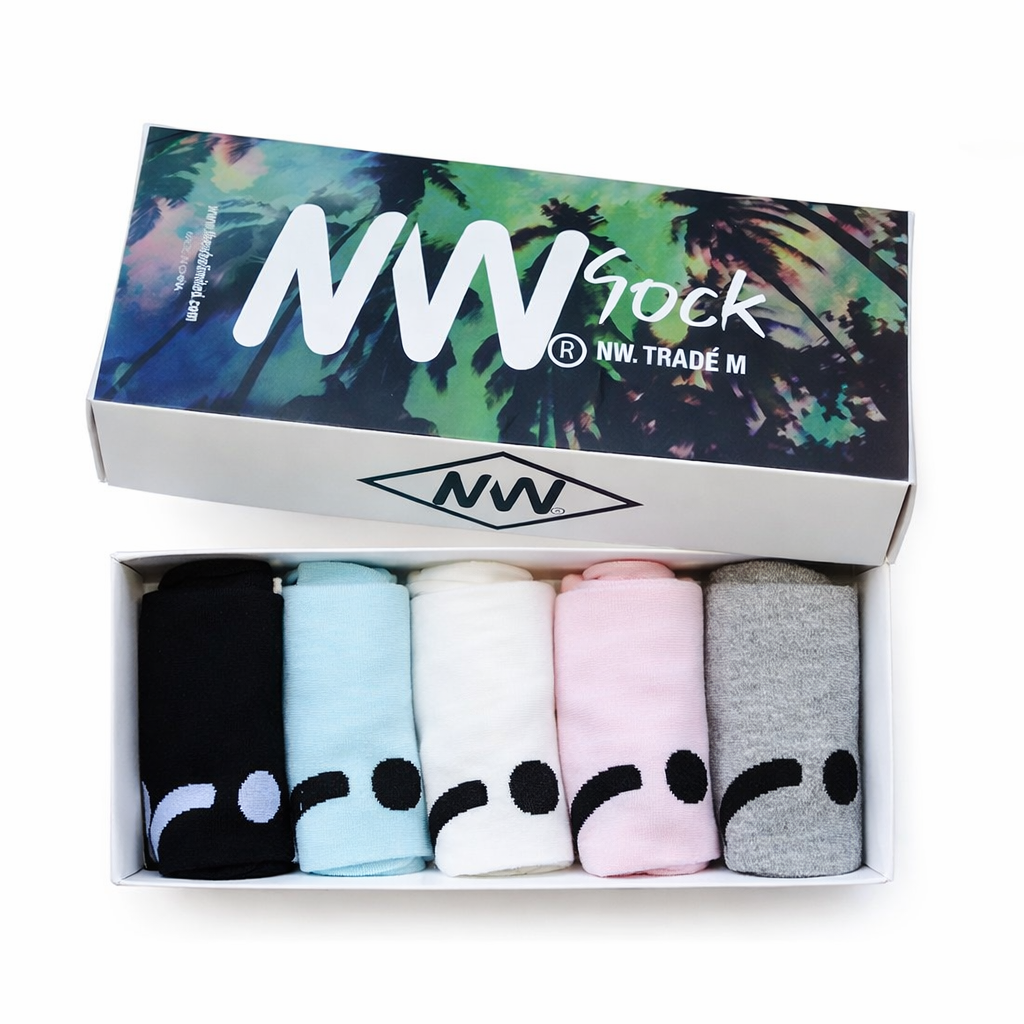 Pack 5 Calcetines Tobillo Unisex Diseño NW Confort Diario