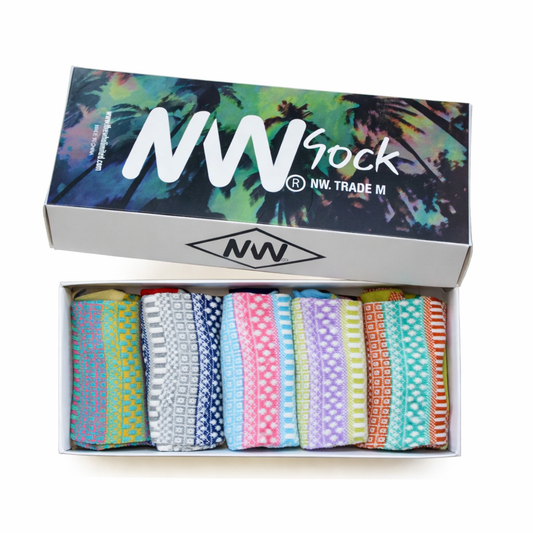Pack 5 Calcetines mujer NW tobillo  Diseño Exclusivo  Cómodos y Resistentes