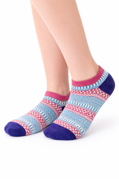 Pack 5 Calcetines mujer NW tobillo  Diseño Exclusivo  Cómodos y Resistentes