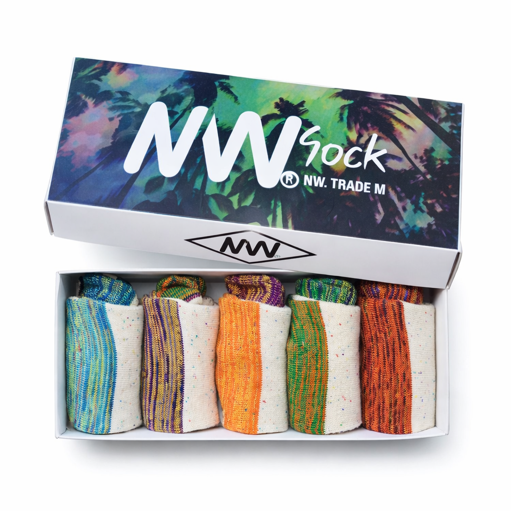 Pack 5 Calcetines Tobillo Mujer Diseño NW Confort Diario