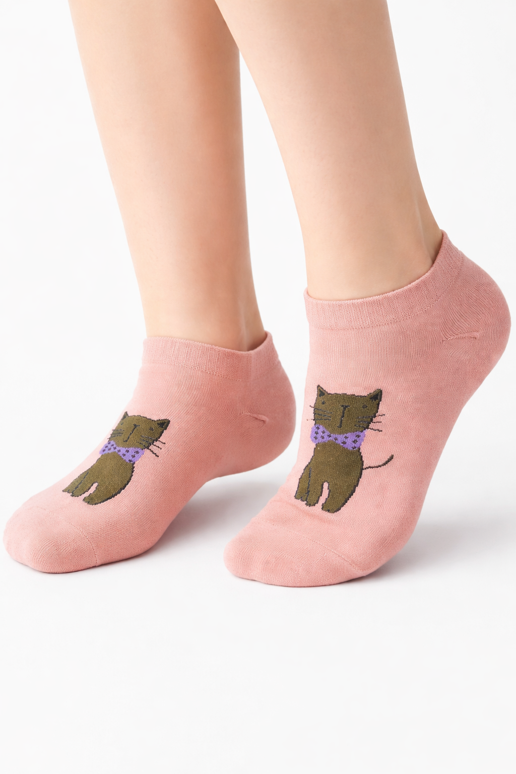 Pack 5 Calcetines Tobillo Mujer Diseño NW Confort Diario
