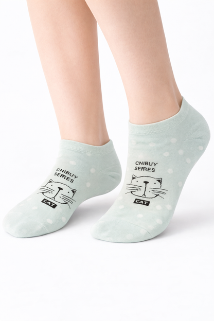 Pack 5 Calcetines Tobillo Mujer Diseño NW Confort Diario