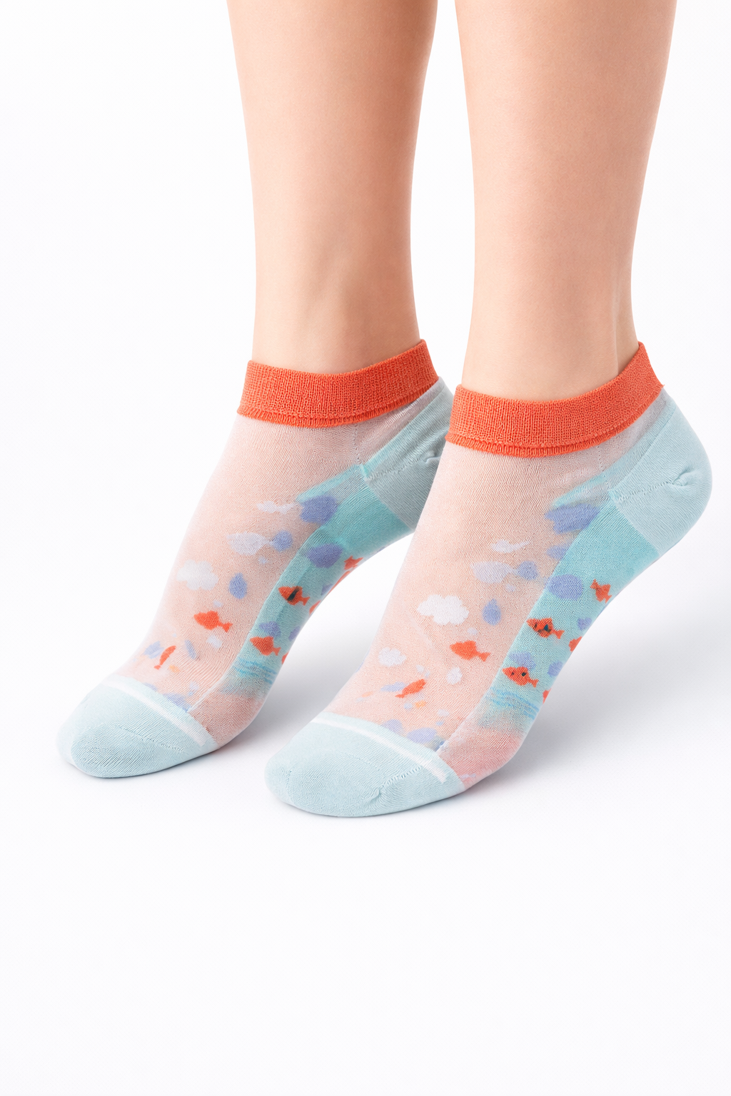 Pack 5 Calcetines Tobillos y Transparentes Mujer Diseño NW Confort Diario