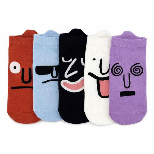Pack 5 Calcetines Tobillo Unisex Diseño NW Confort Diario