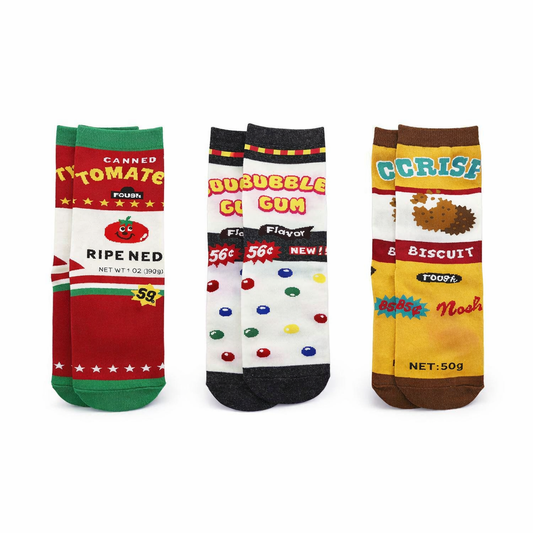 Pack 3 Calcetines Unisex Algodón Diseño NW Cómodos y Durables!