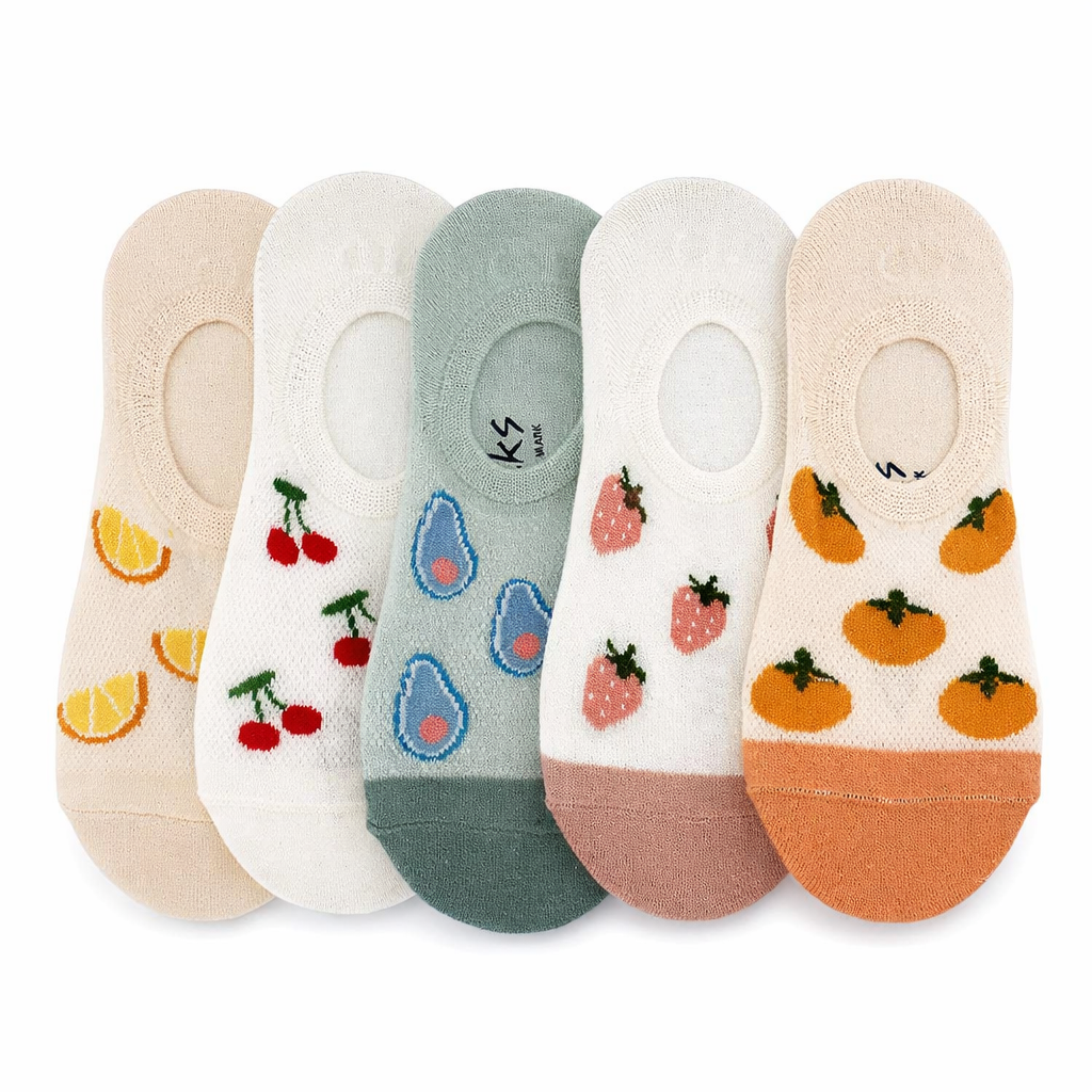 Pack 5 Calcetines Invisibles Mujer Diseño NW Confort Diario