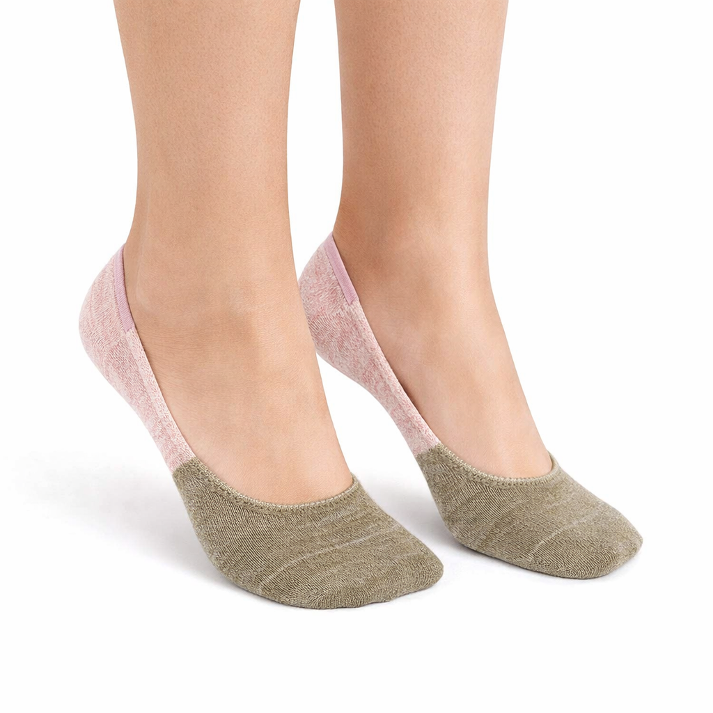 Pack 5 Calcetines Invisibles mujer Diseño NW Confort Diario