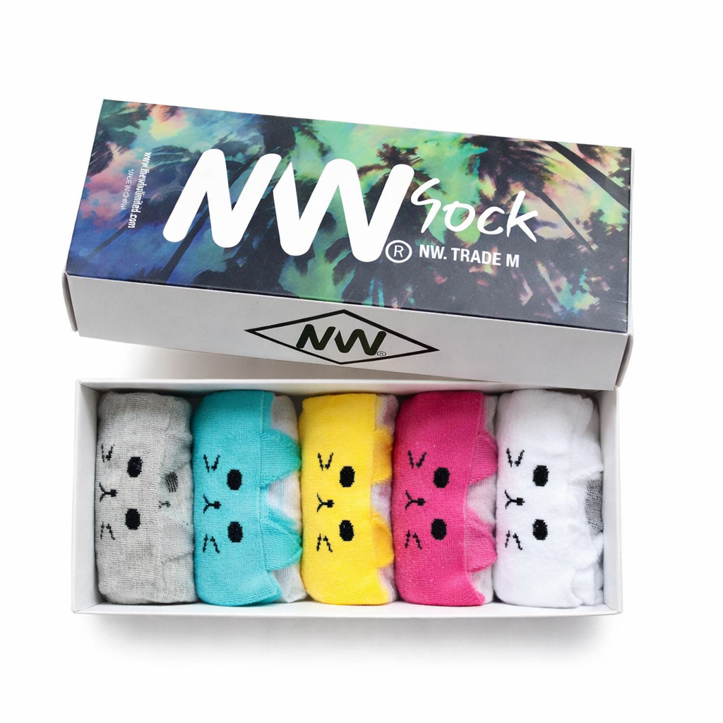 Pack 5 Calcetines Invisibles y Transparentes Mujer Diseño NW Confort Diario
