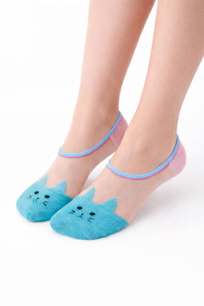 Pack 5 Calcetines Invisibles y Transparentes Mujer Diseño NW Confort Diario