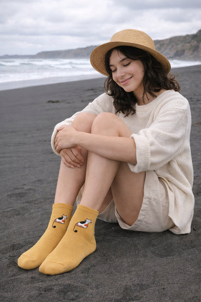 Pack 3 Calcetines mujer NW Crew Diseño Exclusivo Cómodos y Resistentes